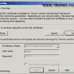 Replacing VMware vCenter server default (self signed) certificate