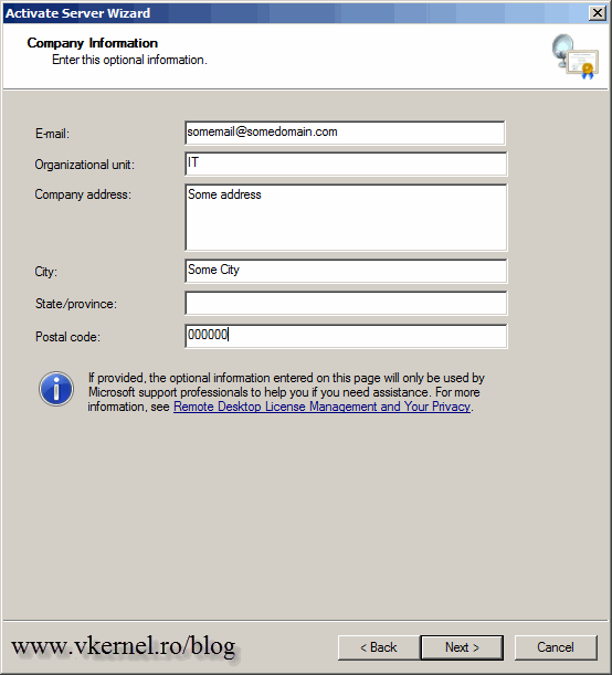 Activating A 2008 R2 Remote Desktop License Server