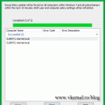 Remote Group Policy update in Windows Server 2012