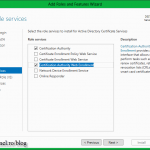Installing an Enterprise Certificate Authority in Windows Server 2012
