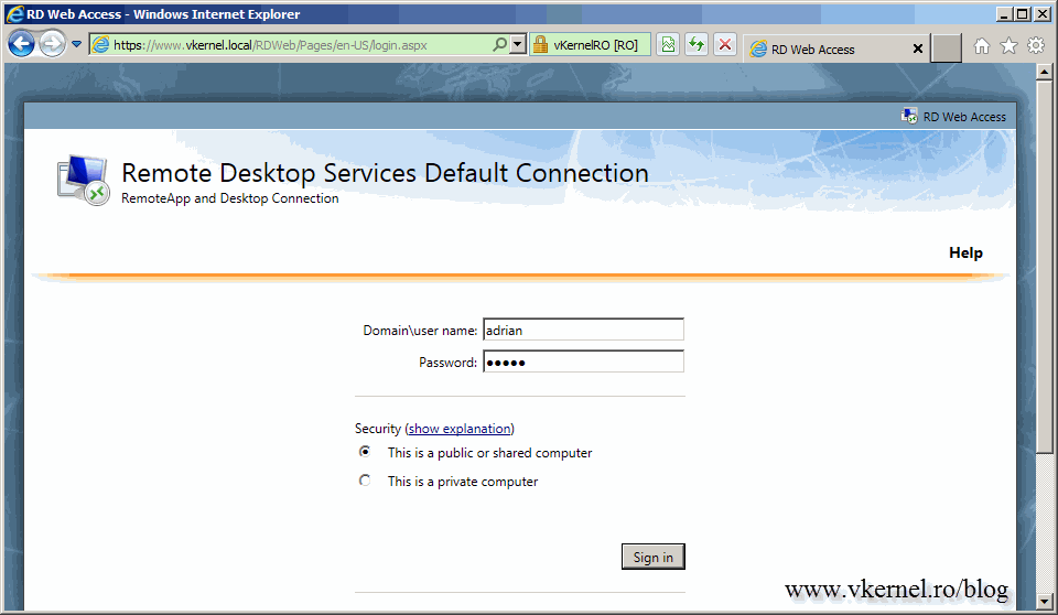 Restrict Users From Login To Remote Desktop Web Access Adrian Costea 