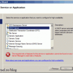 Creating a DHCP Failover Cluster on Windows Server 2008 R2