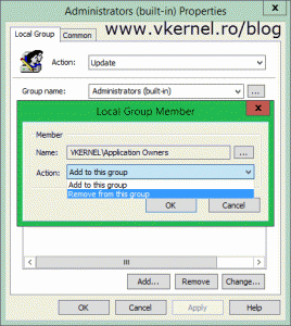 Configure Local Groups using Group Policy Preferences