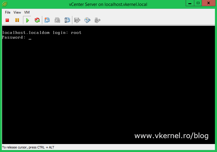 Deploy VMware vCenter Server Appliance
