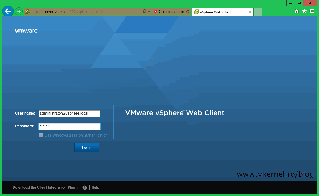 Deploy VMware vCenter Server Appliance