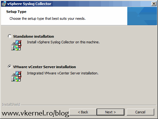 Install-Configure VMware vSphere Syslog Collector-05