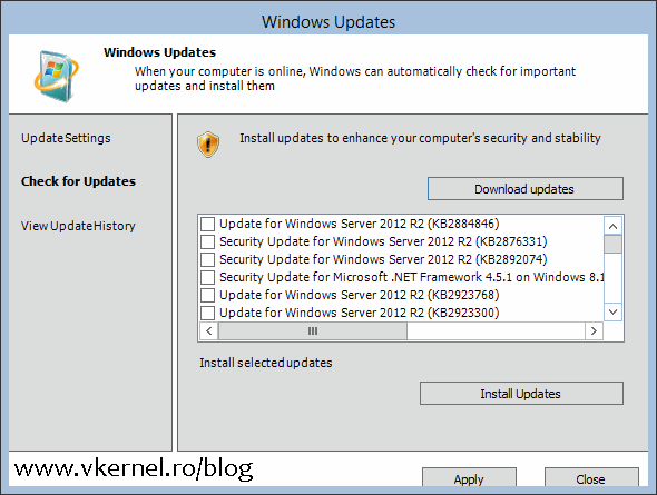 Installing Updates on Windows Server Core-13