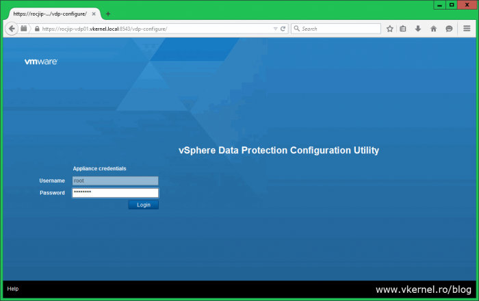 Installing and Configuring VDP 6