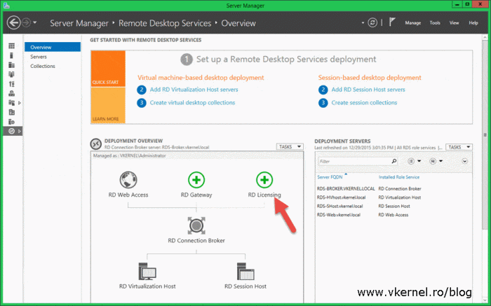 Configure a 2012 RD License Server