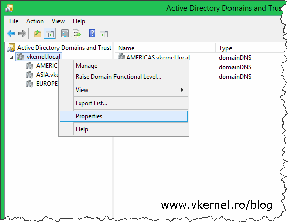 Build an Active Directory Forest Trust
