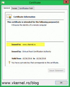 Installing and Configuring Certificates in RDS 2012
