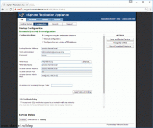 Deploying and Configuring vSphere Replication Appliance 6.0