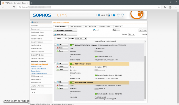 Sophos UTM proxy configuration for Server Name Indication